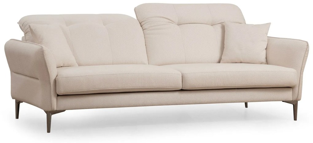 Sofá de 3 Lugares Costor – Branco – 230x100x96 cm