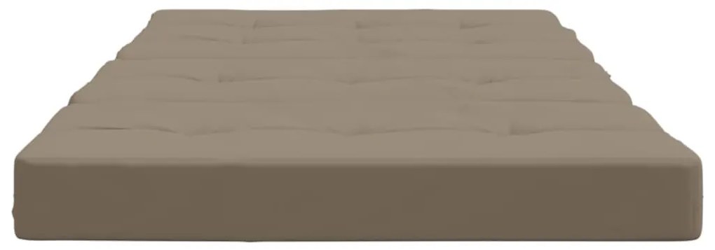 Almofadões cadeira terraço 2pcs tecido oxford cinza-acastanhado