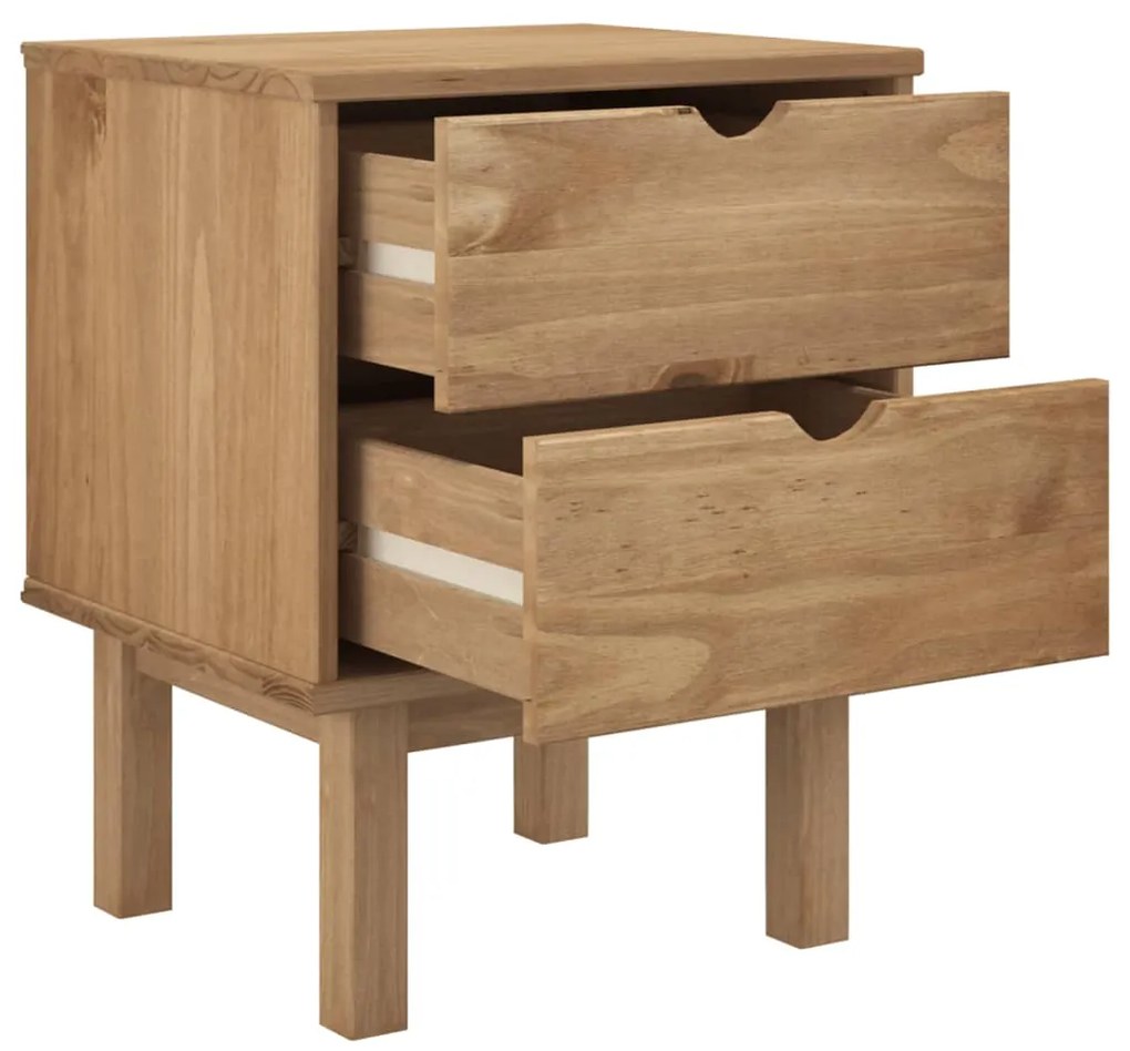 Mesa de cabeceira OTTA 45x39x57 cm pinho maciço