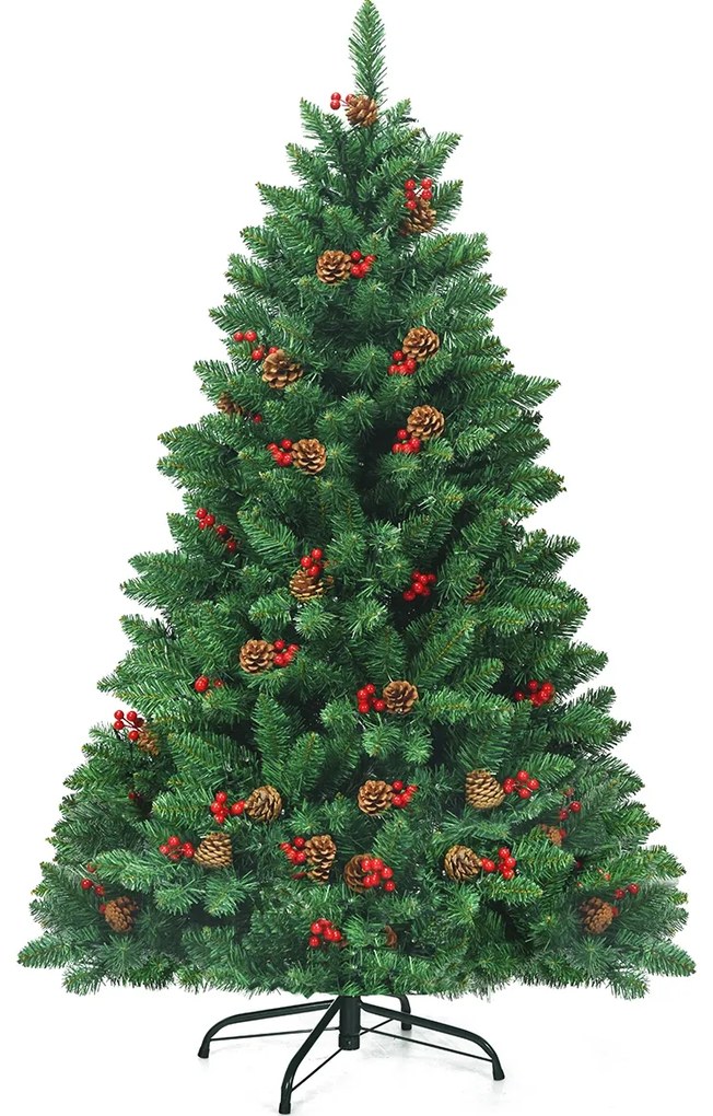 Árvore de Natal artificial com luzes LED 200cm