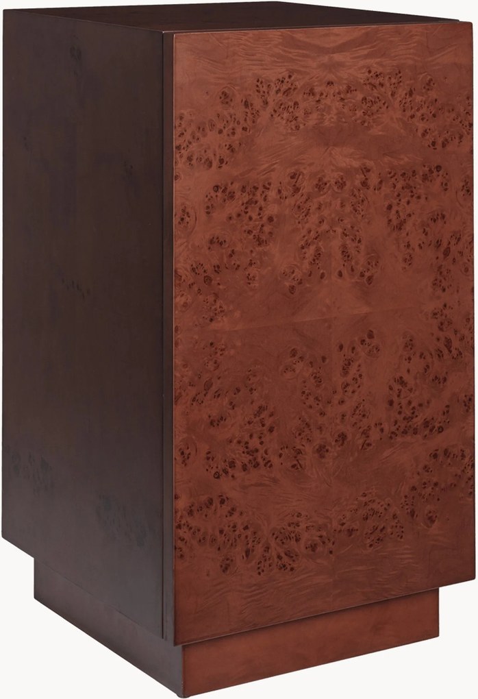 Mesa de apoio em madeira Burl