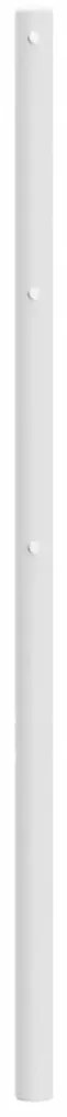 Cabeceira de cama 120 cm metal branco