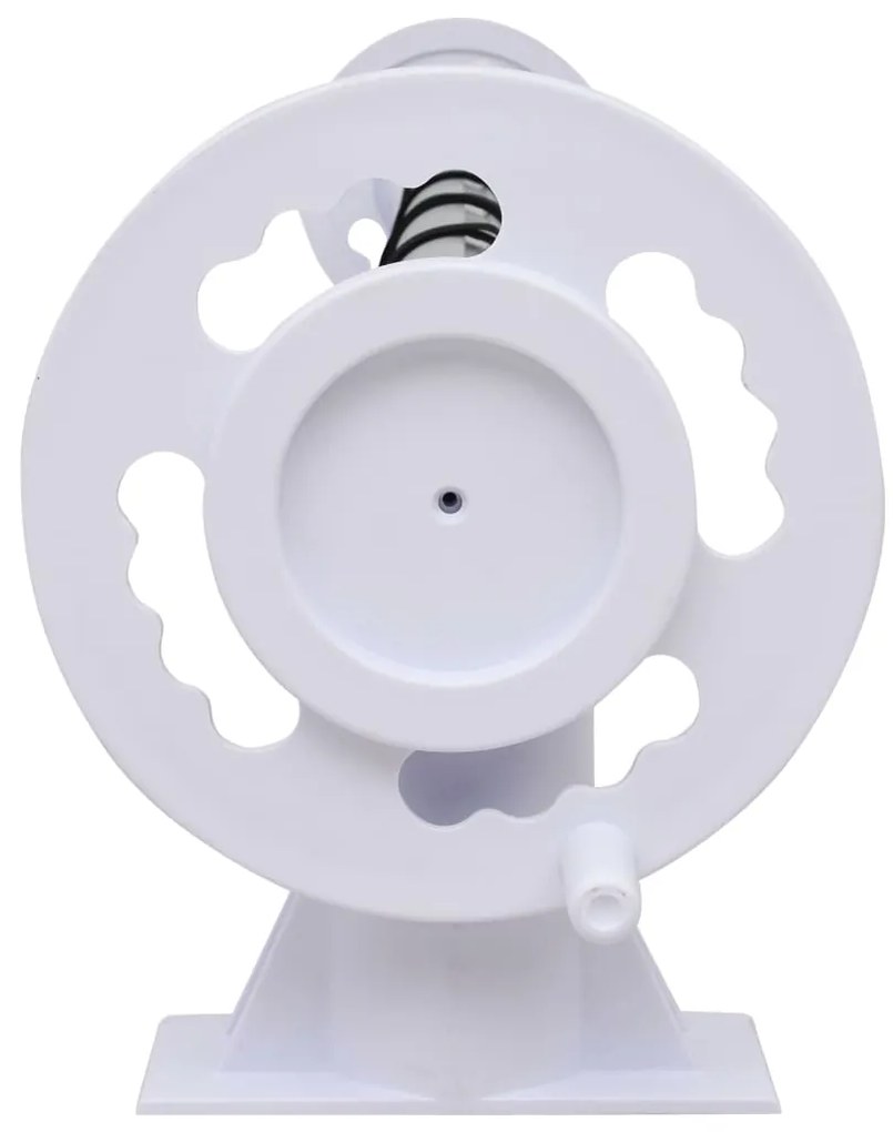 Enrolador para cobertura de piscina com base de plástico