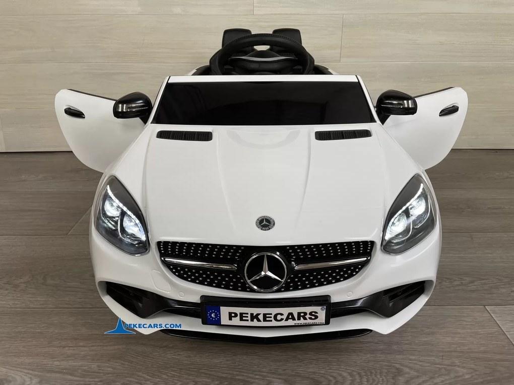 Carro elétrico para crianças Mercedes SLC 300 12V 2.4G Branco