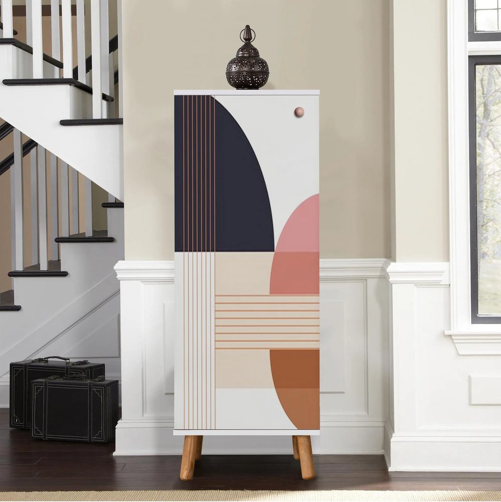 Sapateira Vegas – Branco – 50 cm x 135 cm x 38 cm