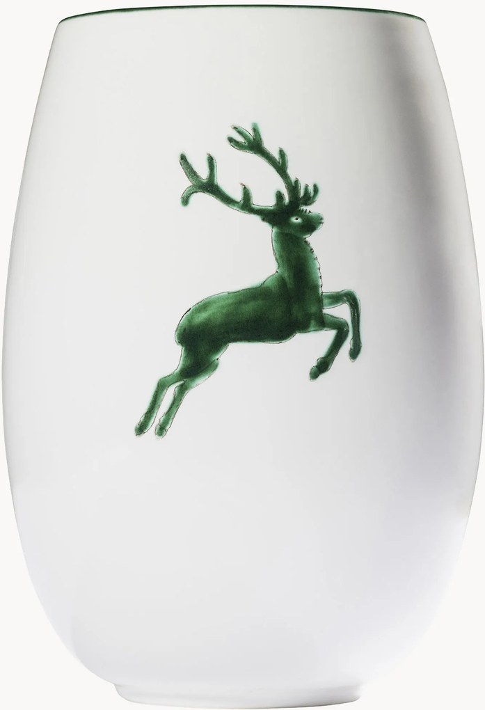 Jarra artesanal Grüner Hirsch, Alt 21 cm