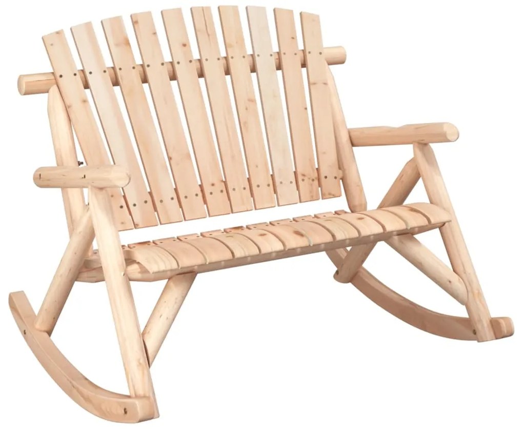 3 pcs conjunto lounge de jardim madeira de abeto maciça