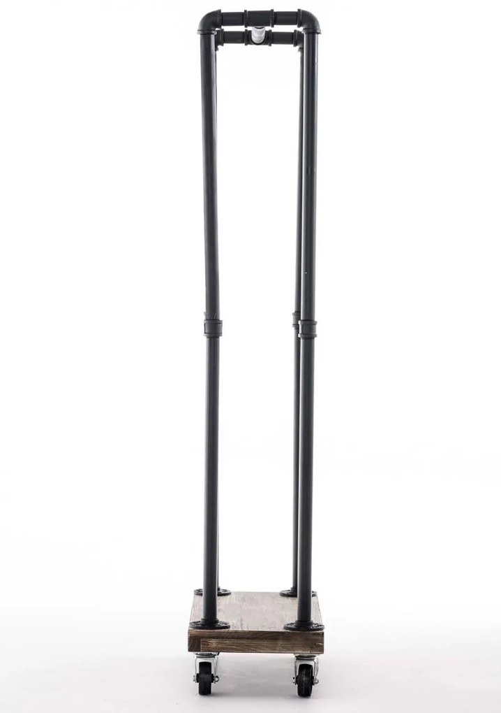 Suporte para lenha Forks 30 x 60 x 150 Preto
