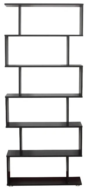 Estante Curve - Preto - Design Moderno