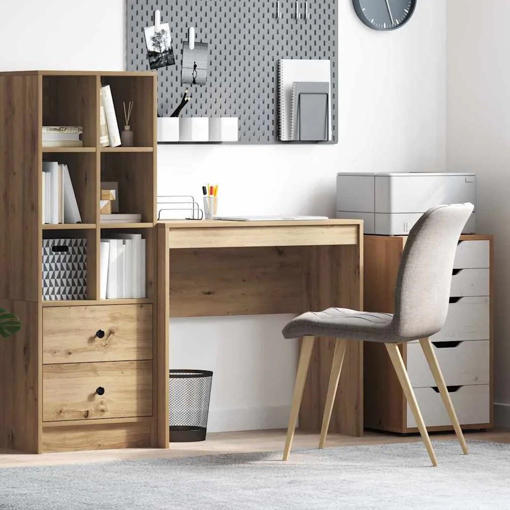 vidaXL Mesa Carvalho Artesanal 80 x 40 x 76 cm