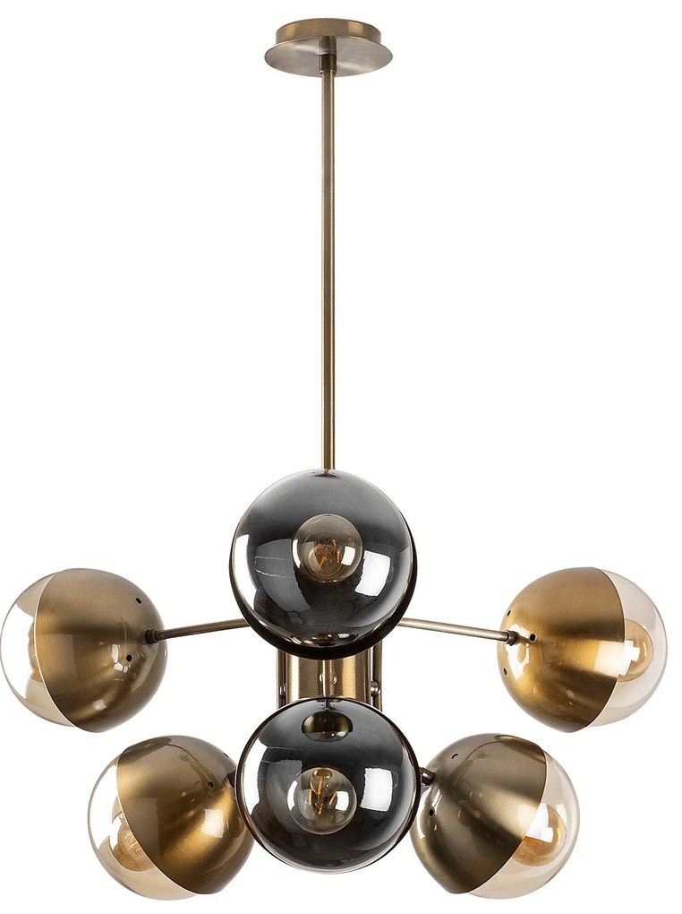 Candeeiro Suspenso Karsor – Vintage – 64 x 64 cm