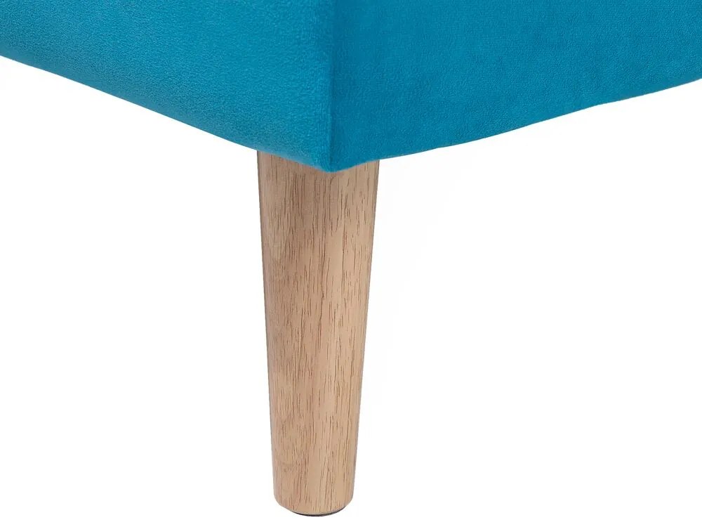 Sofá-cama azul SILJAN Beliani