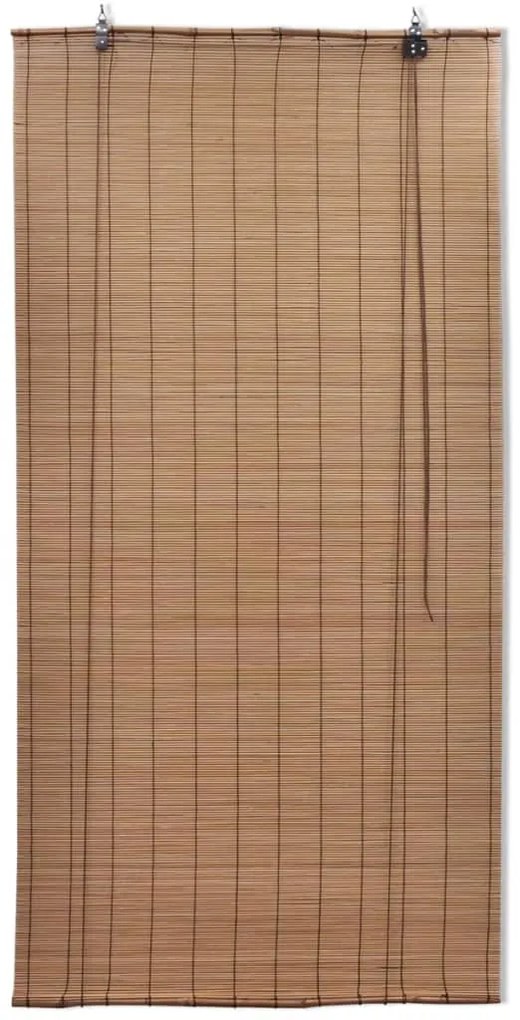 Estores de rolo bambu 2 pcs 120 x 220 cm