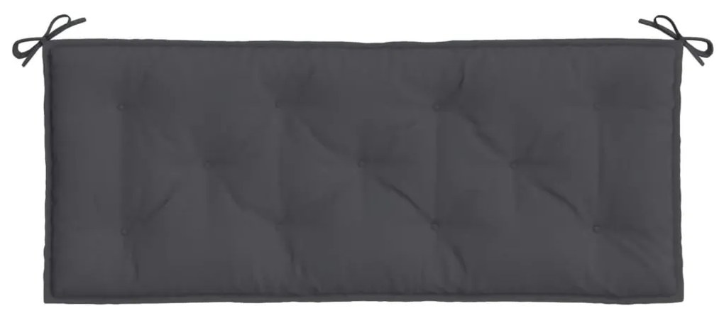 Almofadão banco jardim 120x50x7cm mesclado antracite