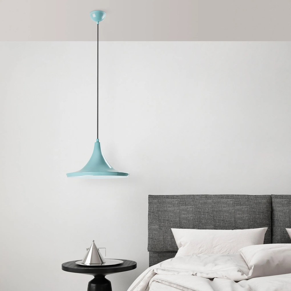 Candeeiro de Teto Tom – Turquesa – Ø30 h:20 cm