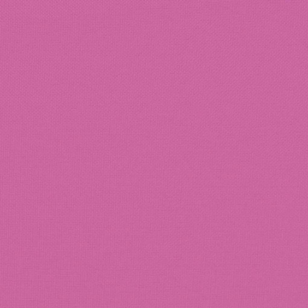 Almofadões para paletes 2 pcs tecido rosa