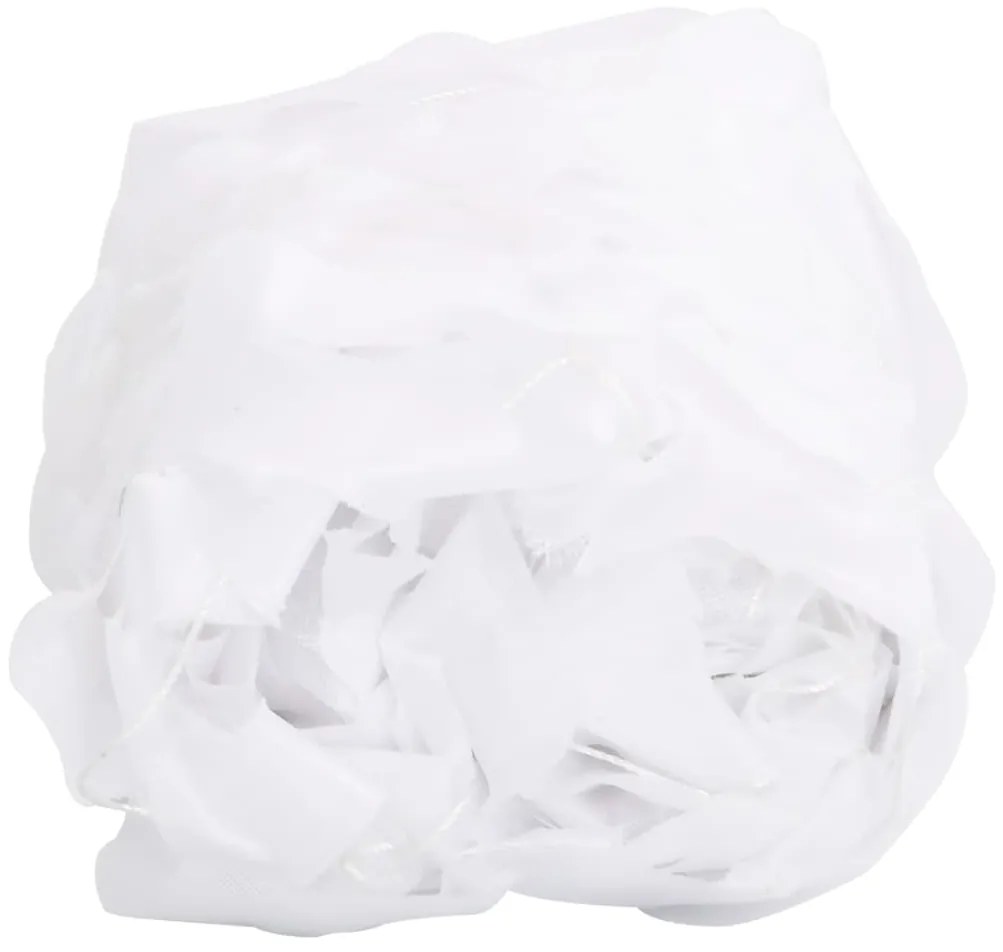 Rede de camuflagem com saco de arrumação 614x581 cm branco
