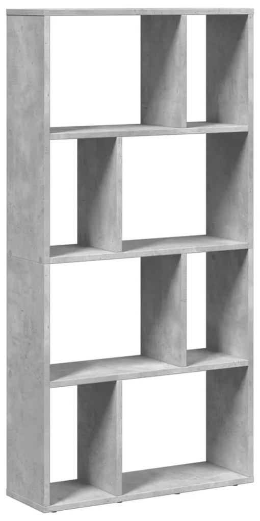 Estante 60x20x120 cm derivados de madeira cinzento cimento