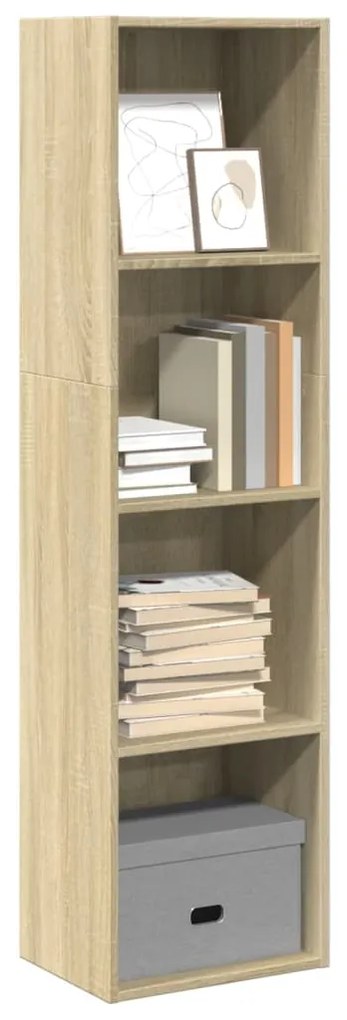 vidaXL Estante 40x30x152 cm derivados de madeira carvalho sonoma