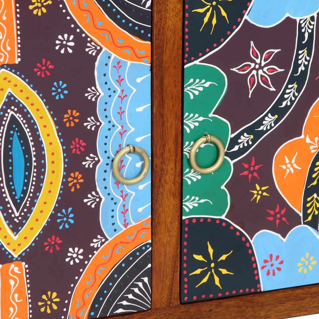 Banco de Hall 100x35x45 cm Madeira Maciça de Acácia