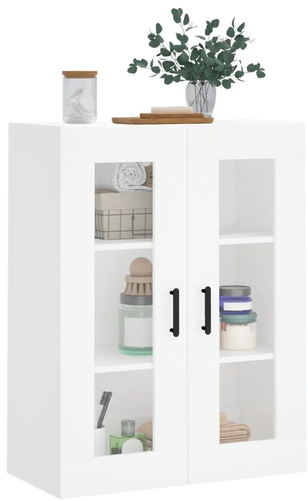 Armário de parede 69,5x34x90 cm branco