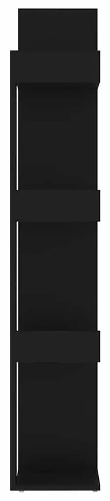 Estante 86x25,5x140 cm derivados de madeira preto