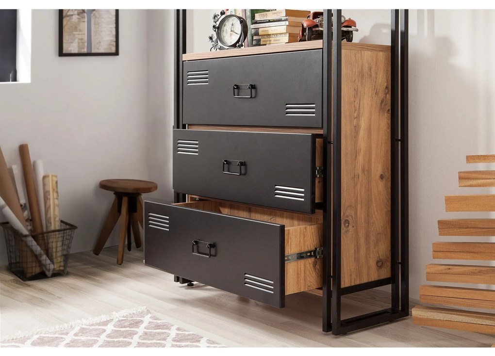 Conjunto de Mobiliário para Sala de Estudo Cosmo – Pinho Atlântico Pre