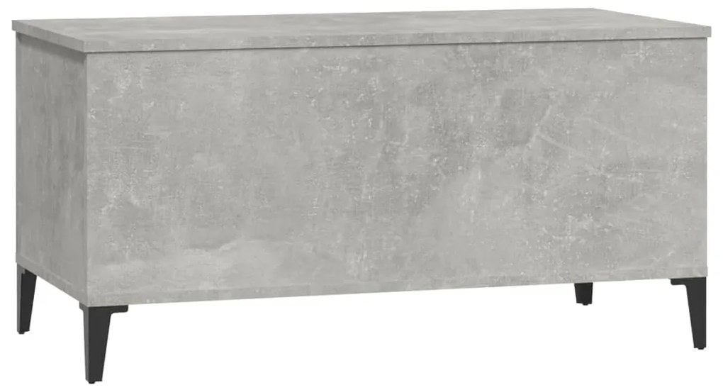 Mesa de centro 90x44,5x45 derivados de madeira cinzento cimento