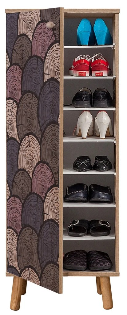 Armário para Sapatos Vegas – Sonomo – 50x135x38 cm