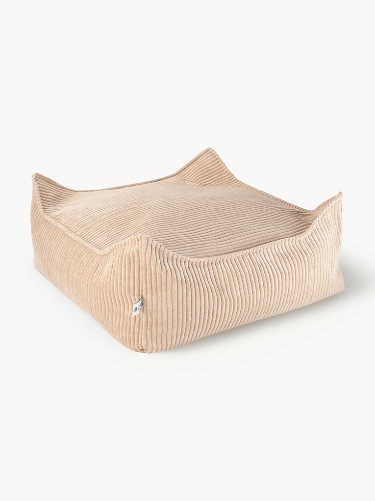 Almofada de chão em bombazina para crianças Sugar