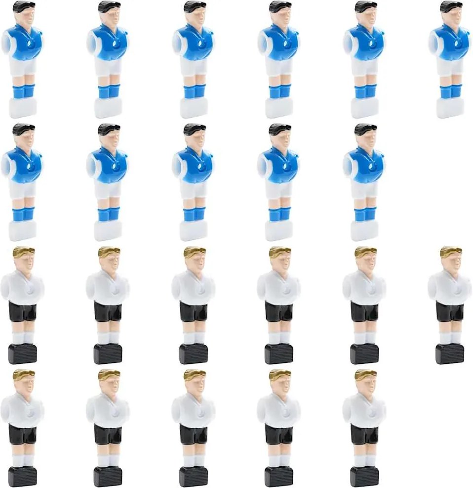 vidaXL Jogadores de matraquilhos para varões de 15,9 mm 22 pcs