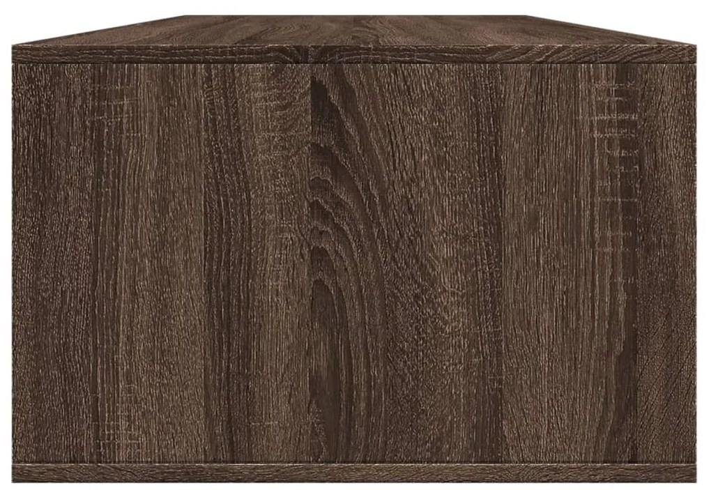 Mesa de centro 102x55x35 cm derivados madeira carvalho castanho