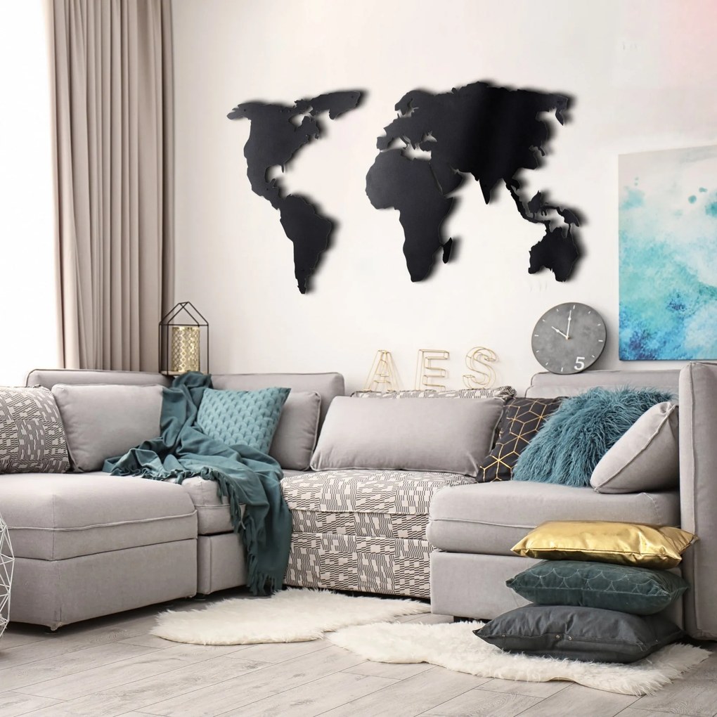Acessório Decorativo de Parede Mt-01 – Preto – 85 x 170 cm