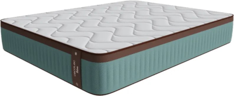 Colchão Flow 7900 Hybrid 150x190 híbrido multicamadas com núcleo de molas ensacadas SpringCore