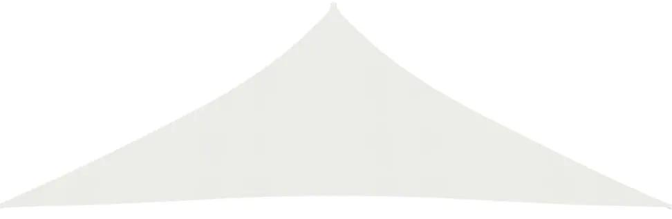 Para-sol estilo vela 160 g/m² 3x3x4,2 m PEAD branco