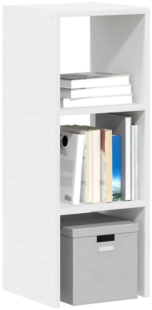 vidaXL Estante empilháveis 30x30x80 cm derivados de madeira branco