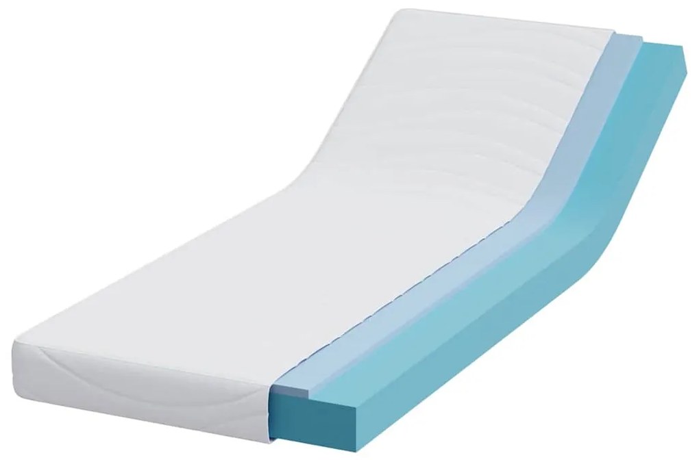 Colchões Branco 70 x 200 cm Tecido 100% poliéster