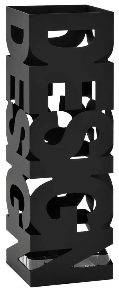 Suportes para Guarda-chuvas Design em Aço Preto