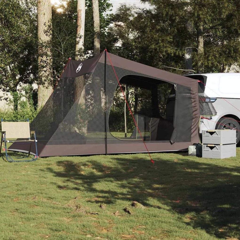 Tenda de carro para 2 pessoas impermeável castanho