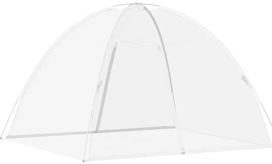 Rede mosquiteira com portas malha 220 200x180x135 cm branco