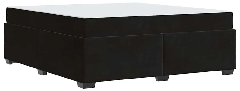 Estrutura da Cama Outros Preto 180 x 200 cm Veludo