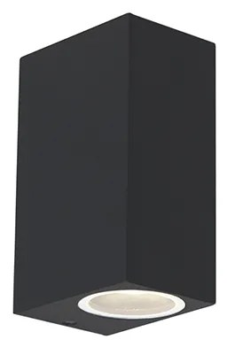 Conjunto de 2 Apliques Modernos Preto 2-luzes IP44 - Baleno Moderno,Design