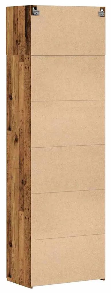 Armário de Armazenamento vidaXL Madeira Antiga 70x42.5x225 cm Madeira