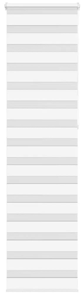 vidaXL Cortina de zebra 60x230 cm largura do tecido 55,9 cm poliéster