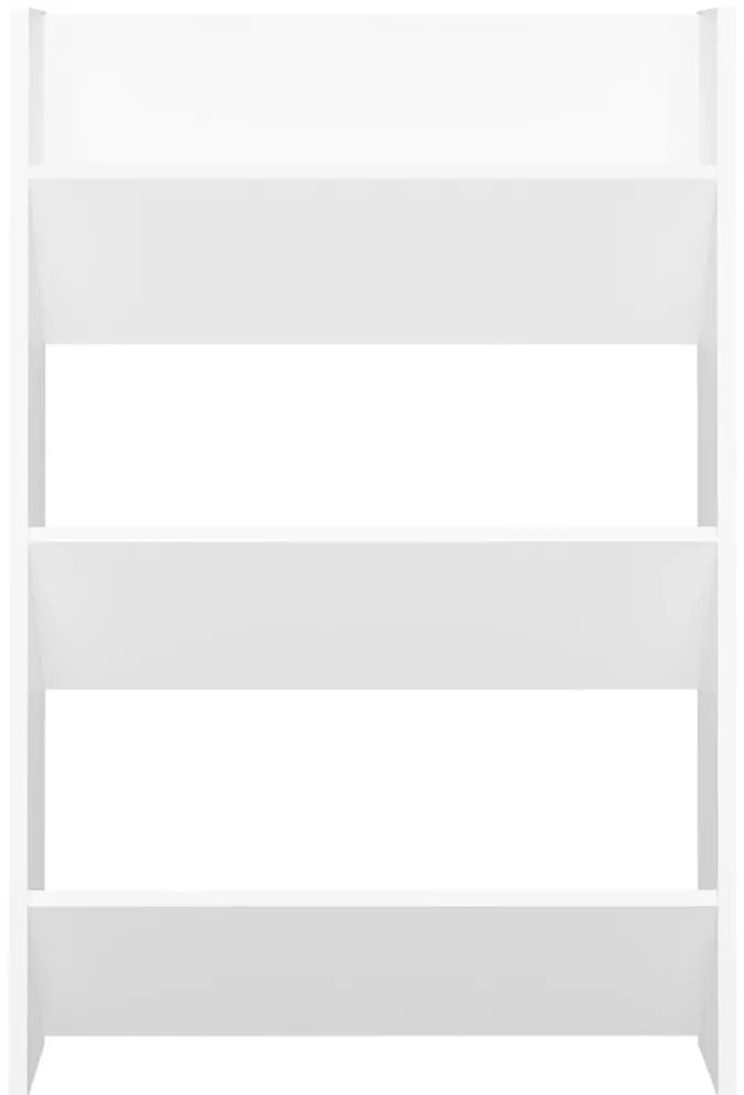Sapateira de parede 60x18x90 cm contraplacado branco