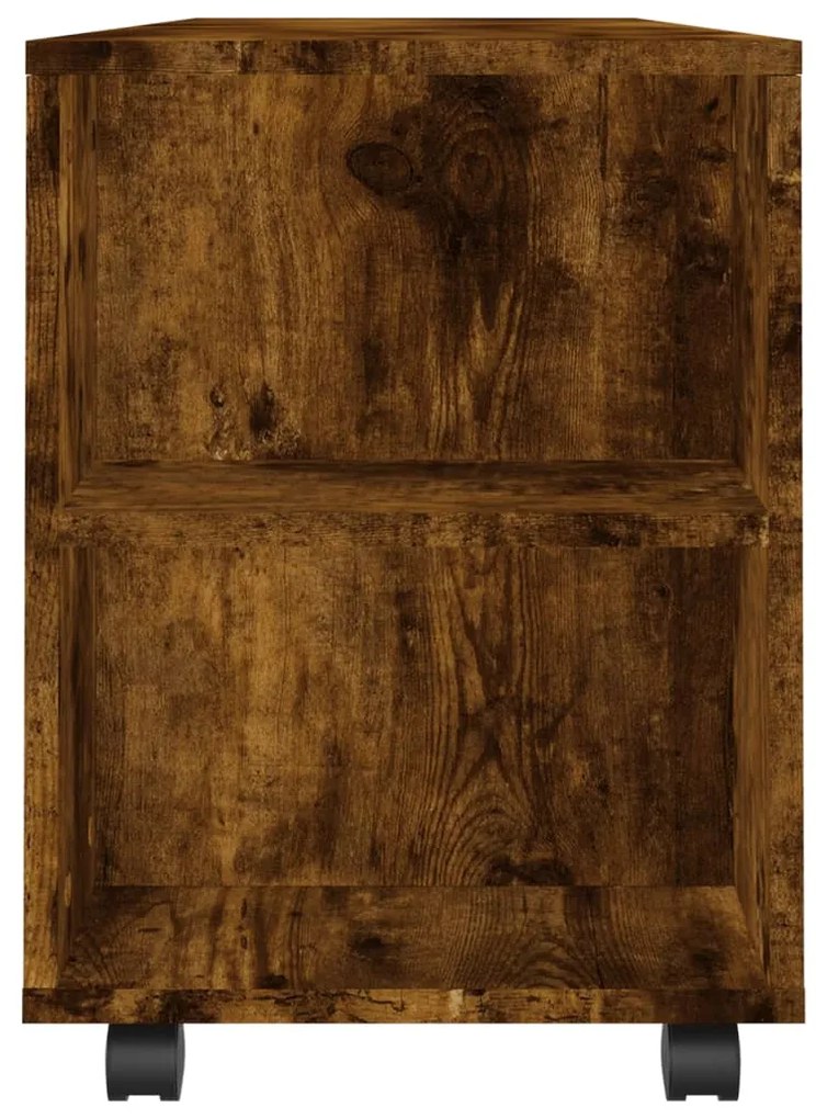 Móvel de TV 102x34,5x43 cm derivados madeira carvalho fumado