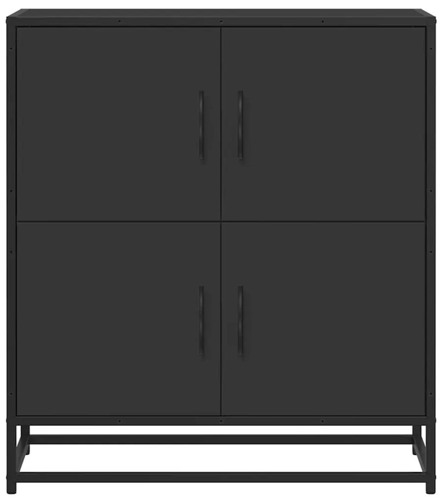 Aparador 68x35x76 cm derivados de madeira preto