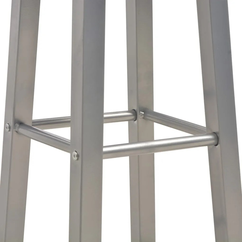 Bancos de bar 2 pcs MDF antracite