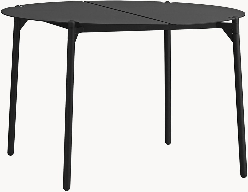 Mesa de centro redonda em metal para jardim Novo