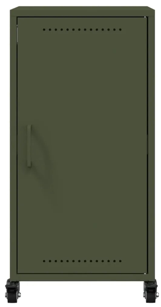 Aparador 36x39x72 cm aço verde azeitona